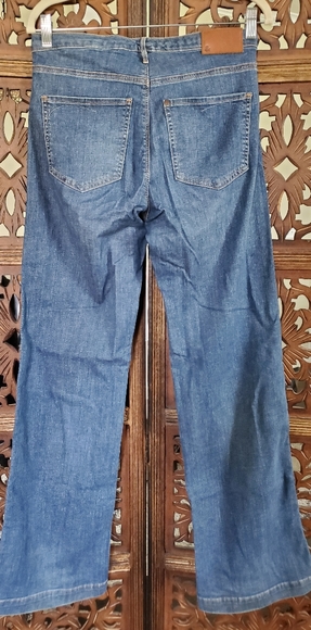 H&M &NOW Limited Edition Garment Flare Leg Jeans - Picture 3 of 5